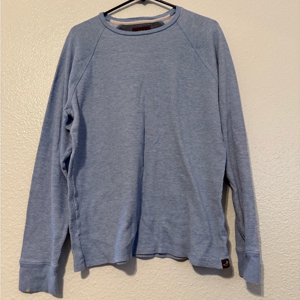 Men's Blue Long Sleeve Shirt